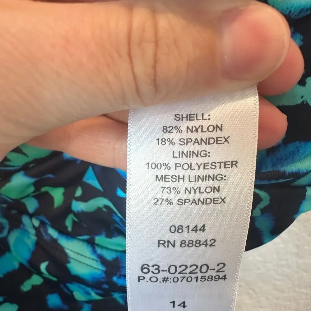 NWOT Swimsuits For All Swimsuit Size 14 - Picture 6 of 9